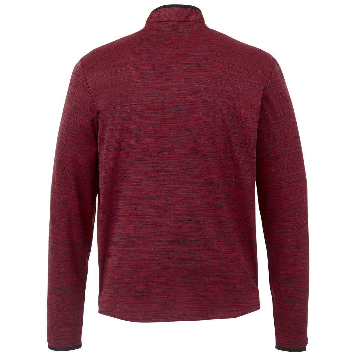 Elevate Men's Team Red Heather Mather Knit Half Zip: The Ultimate Corporate Attire