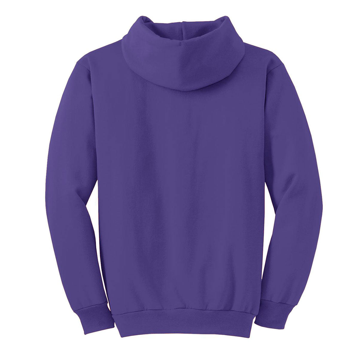 Port & Company Men's Stunning Purple Essential Fleece Pullover Hooded Sweatshirt