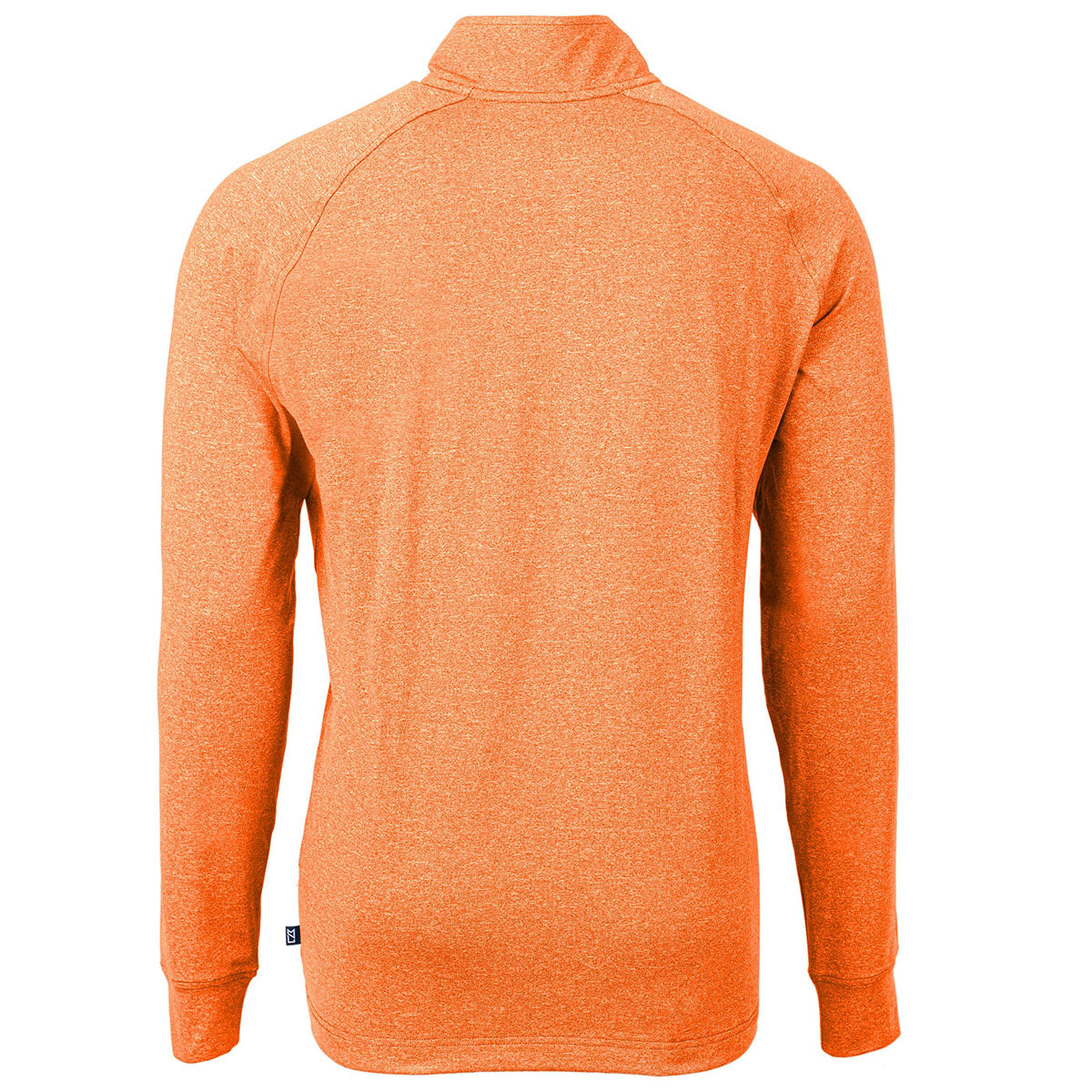 Cutter & Buck Men's Orange College Adapt Eco Knit Quarter - Zip: A Stylish Essential