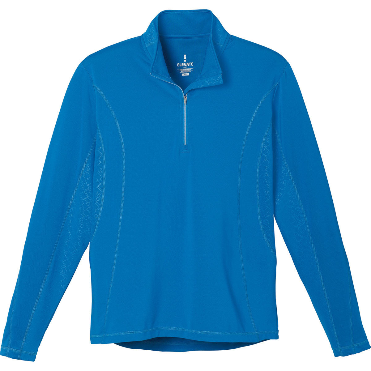 Elevate Men's Stunning Olympic Blue Caltech Knit Quarter Zip - Grab Yours Now!