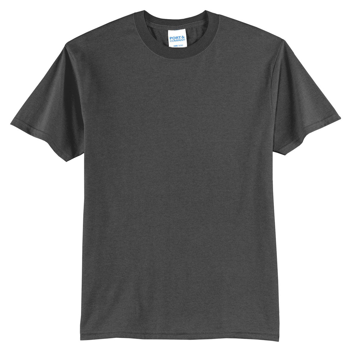 Port & Company Men's Charcoal Tall Core Blend Stylish Tee