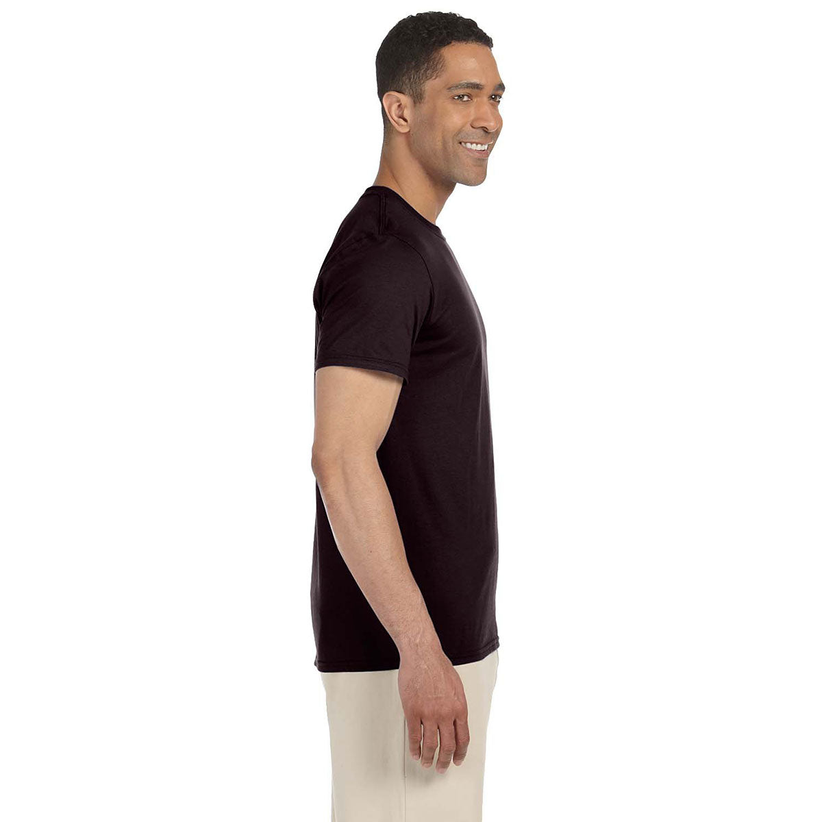 Gildan Men's Dark Chocolate Softstyle 4.5 oz. T-Shirt: The Ultimate Corporate Swag