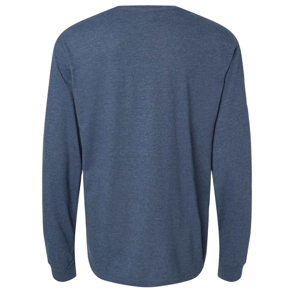 Gildan Men's Navy Mist Softstyle CVC Long Sleeve T-Shirt - The Perfect Giveaway!