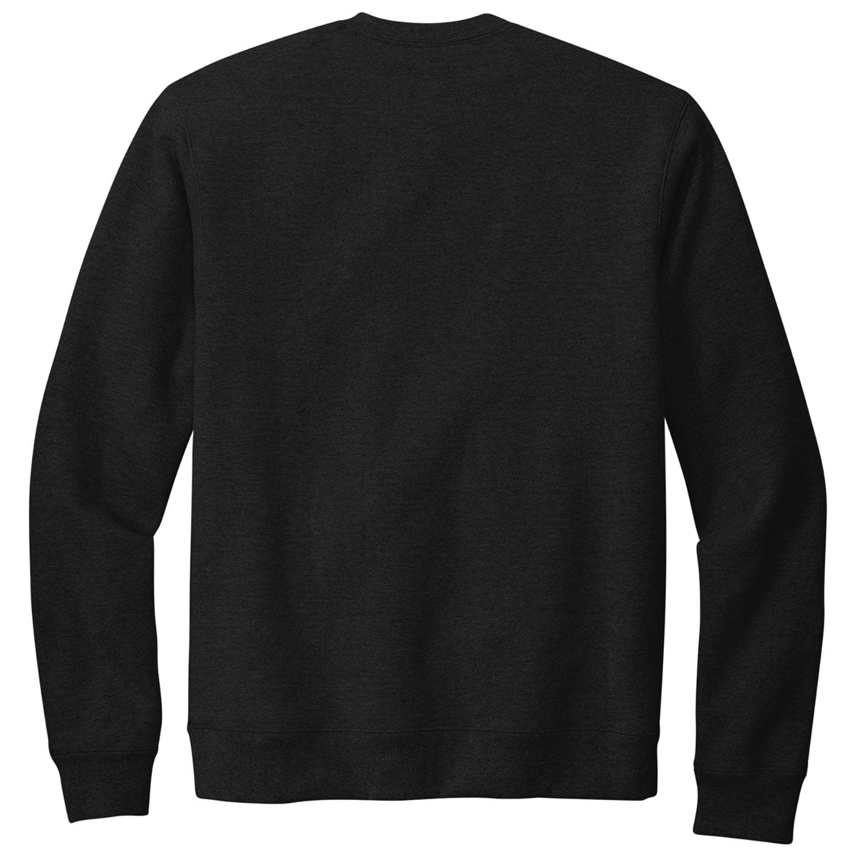 Volunteer Knitwear Men's Stunning Deep Black Chore Fleece Crewneck Sweater