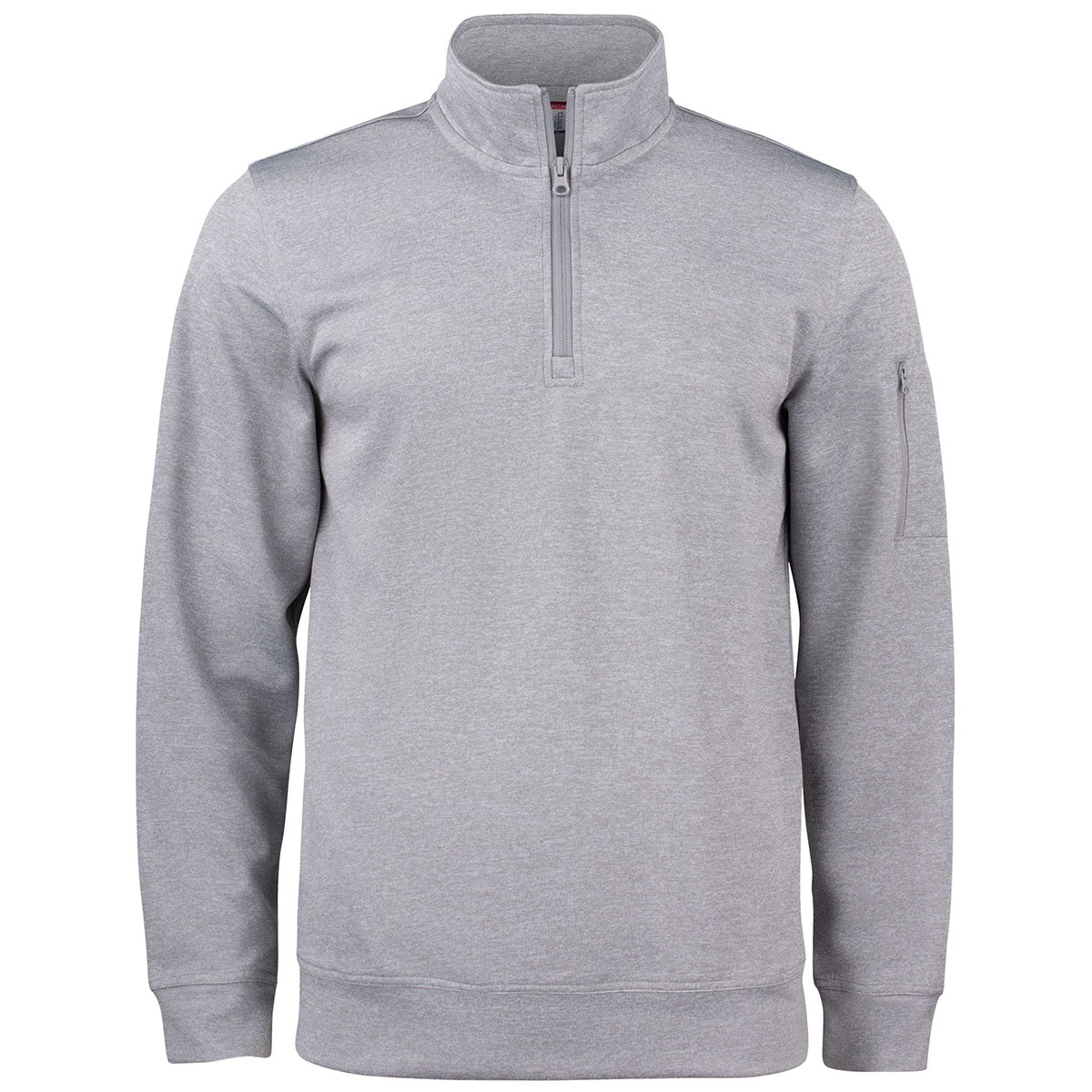 Clique Men's Stylish Grey Lift Performance Quarter Zip