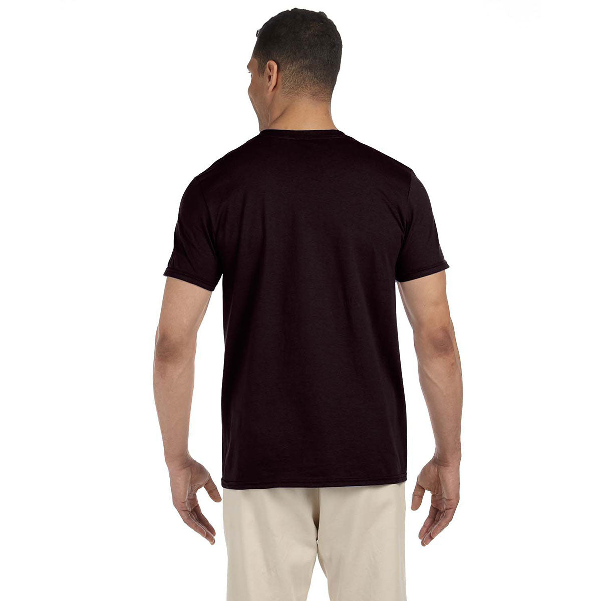 Gildan Men's Dark Chocolate Softstyle 4.5 oz. T-Shirt: The Ultimate Corporate Swag