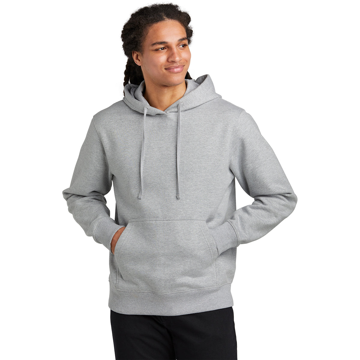 District Men's Light Heather Grey V.I.T. Heavyweight Fleece Hoodie: A Stylish Gift Essential