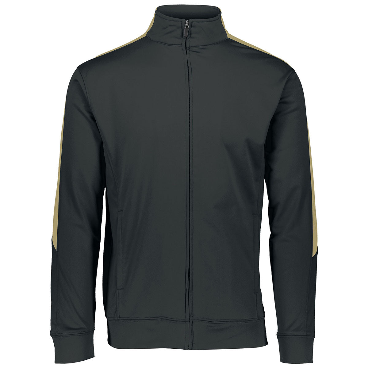 Augusta Sportswear Men's Stunning Black/Vegas Gold Medalist Jacket 2.0