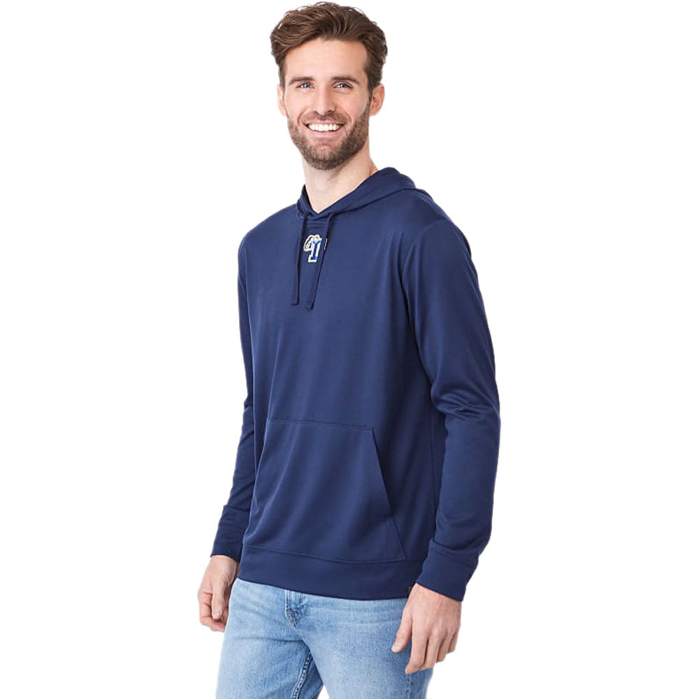 Elevate Men's Stunning Vintage Navy Lavar Eco Knit Hoody - Grab Yours Now!