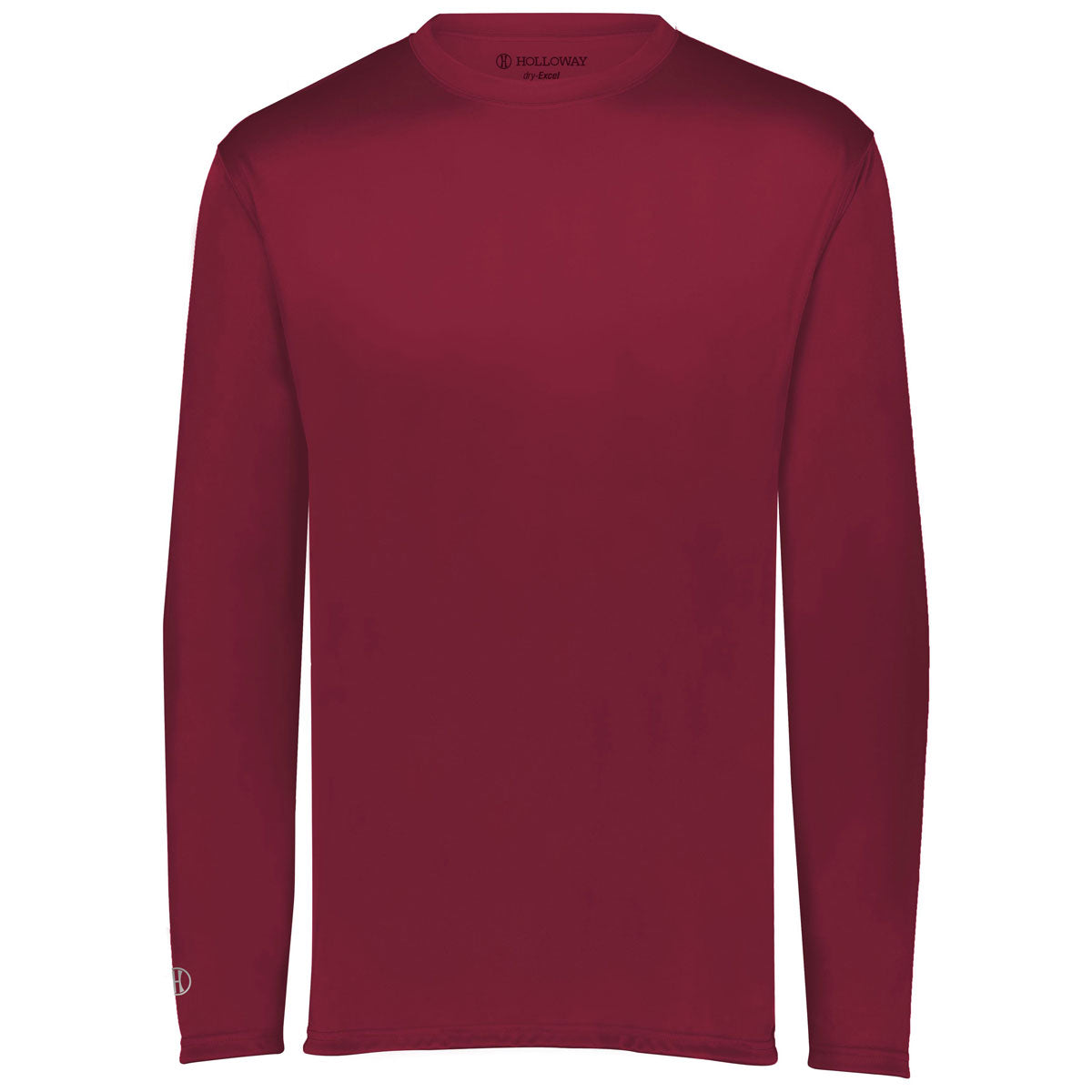 Holloway Men's Cardinal Momentum Long Sleeve Tee: A Must - Have for Every Man