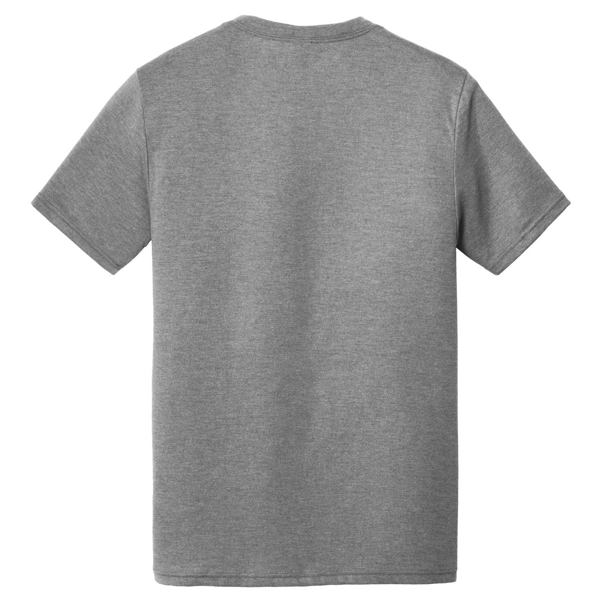 District Men's Grey Frost Perfect Tri V-Neck Tee: The Ideal Welcome Gift