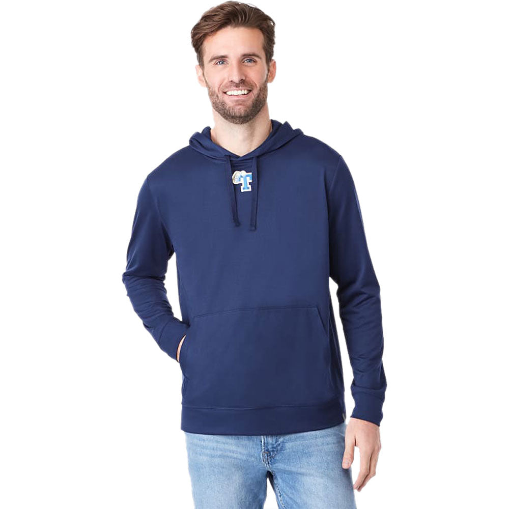 Elevate Men's Stunning Vintage Navy Lavar Eco Knit Hoody - Grab Yours Now!