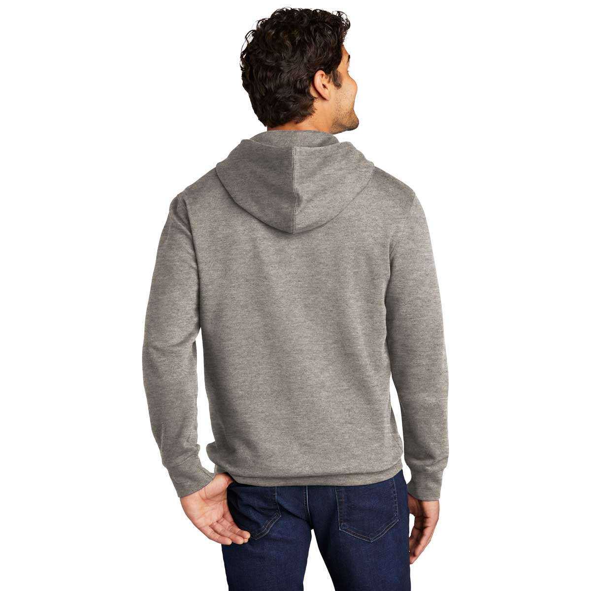 District Men's Grey Frost V.I.T. Fleece Hoodie - Your Ultimate Comfort Essential