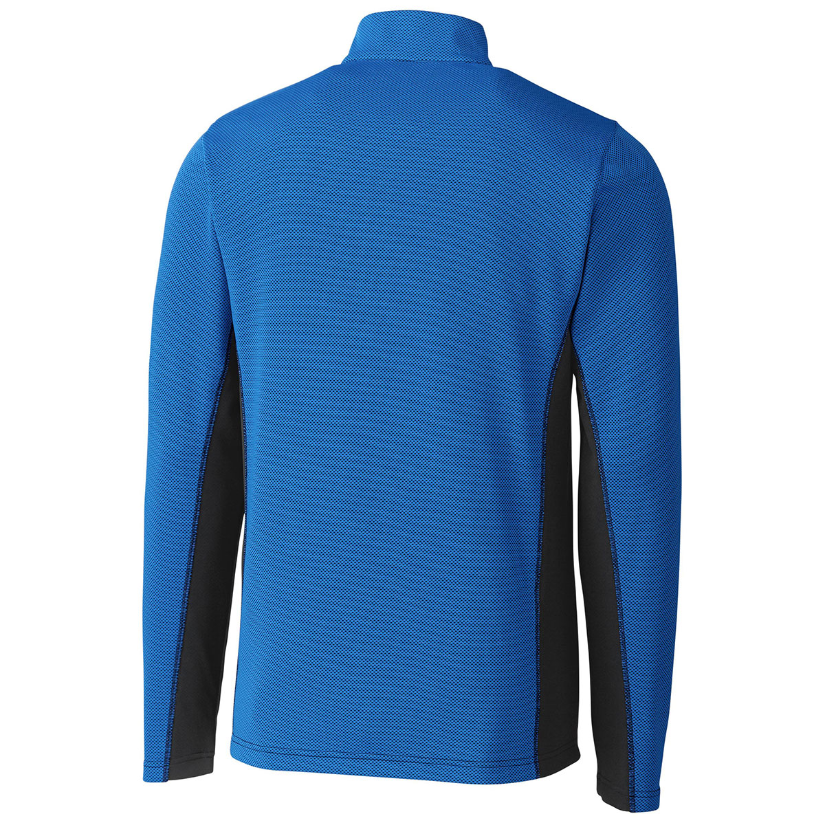 Clique Men's Stunning Royal Blue Ice Colorblock Half Zip