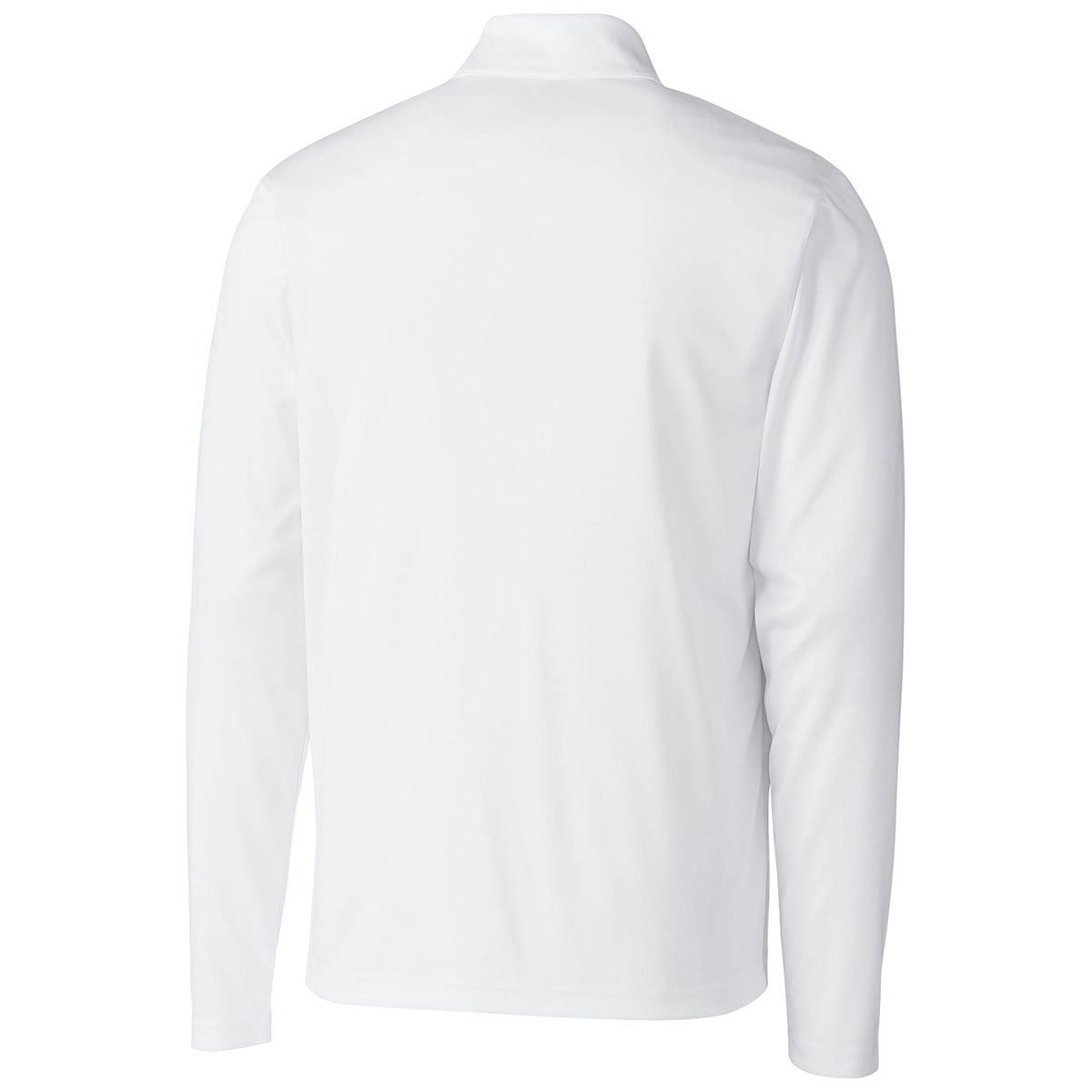 Clique Men's Stylish White Spin Half Zip Shirt