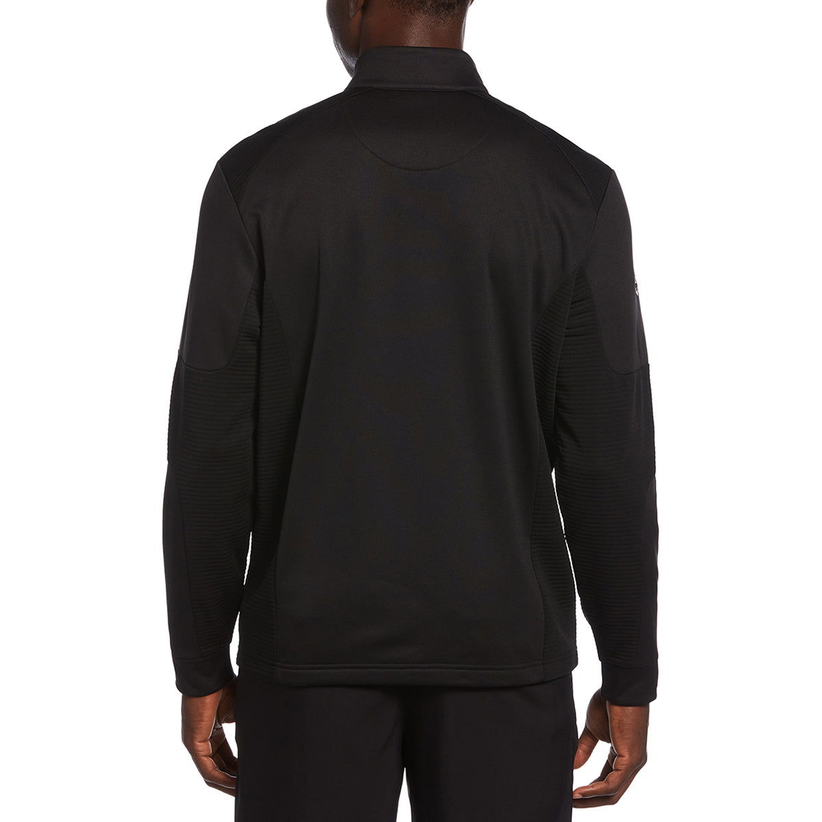 Callaway Men's Stylish Black Full Zip Ottoman Jacket