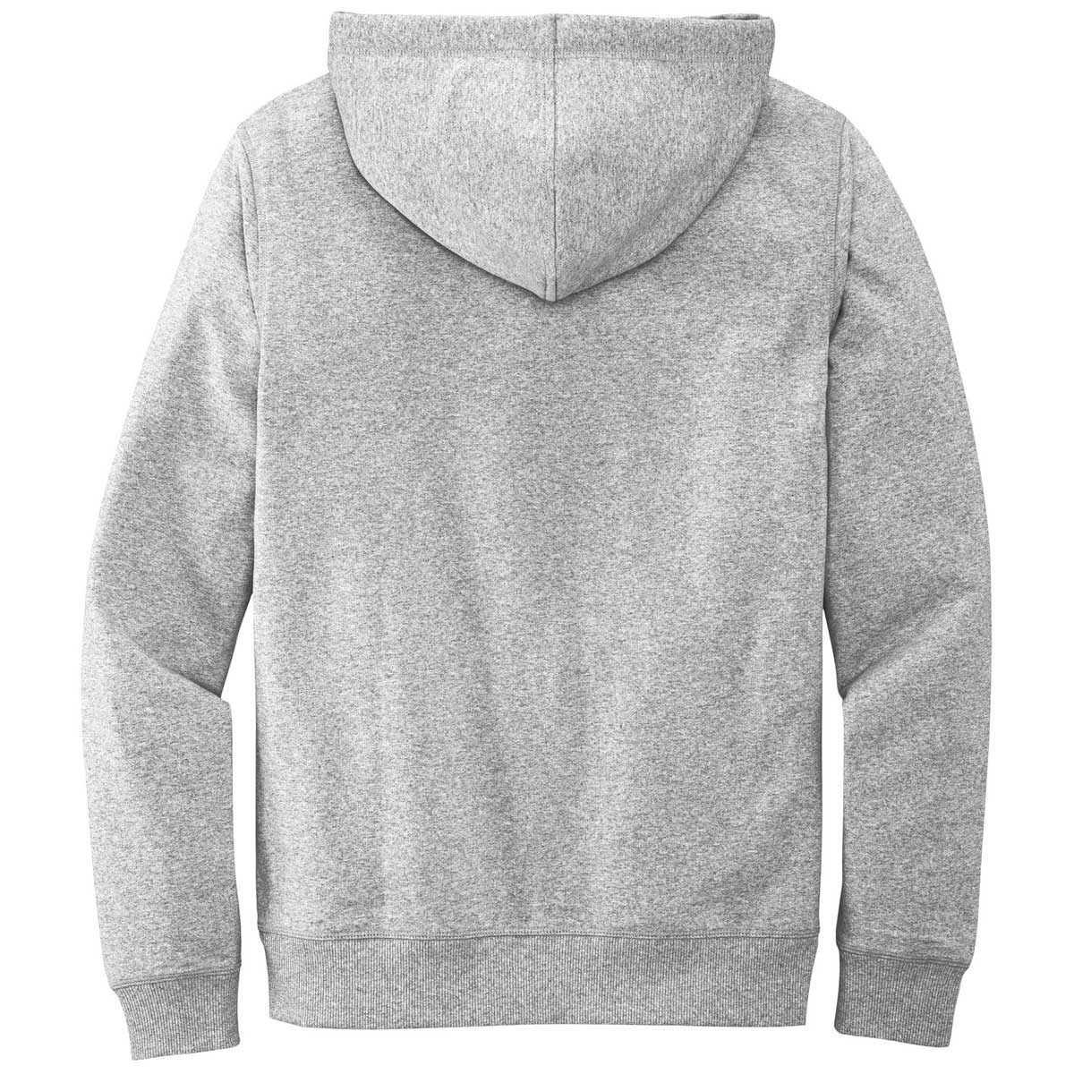 District Men's Stylish Light Heather Grey Re-Fleece Hoodie