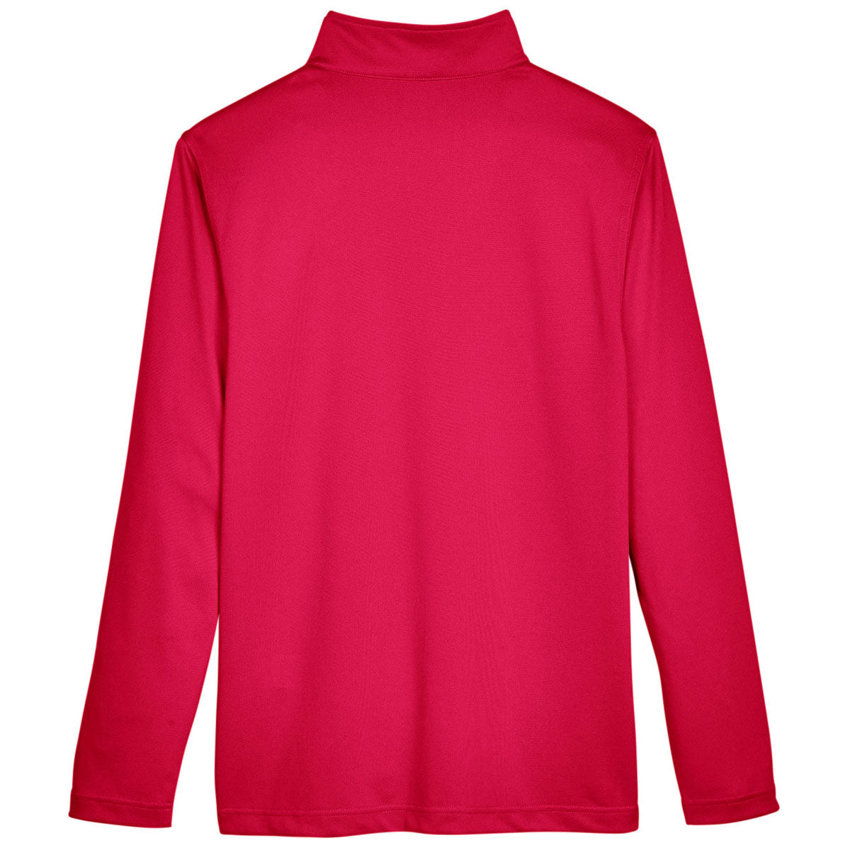 Harriton Men's Red Advantage: The Ultimate Snag-Protected Quarter-Zip