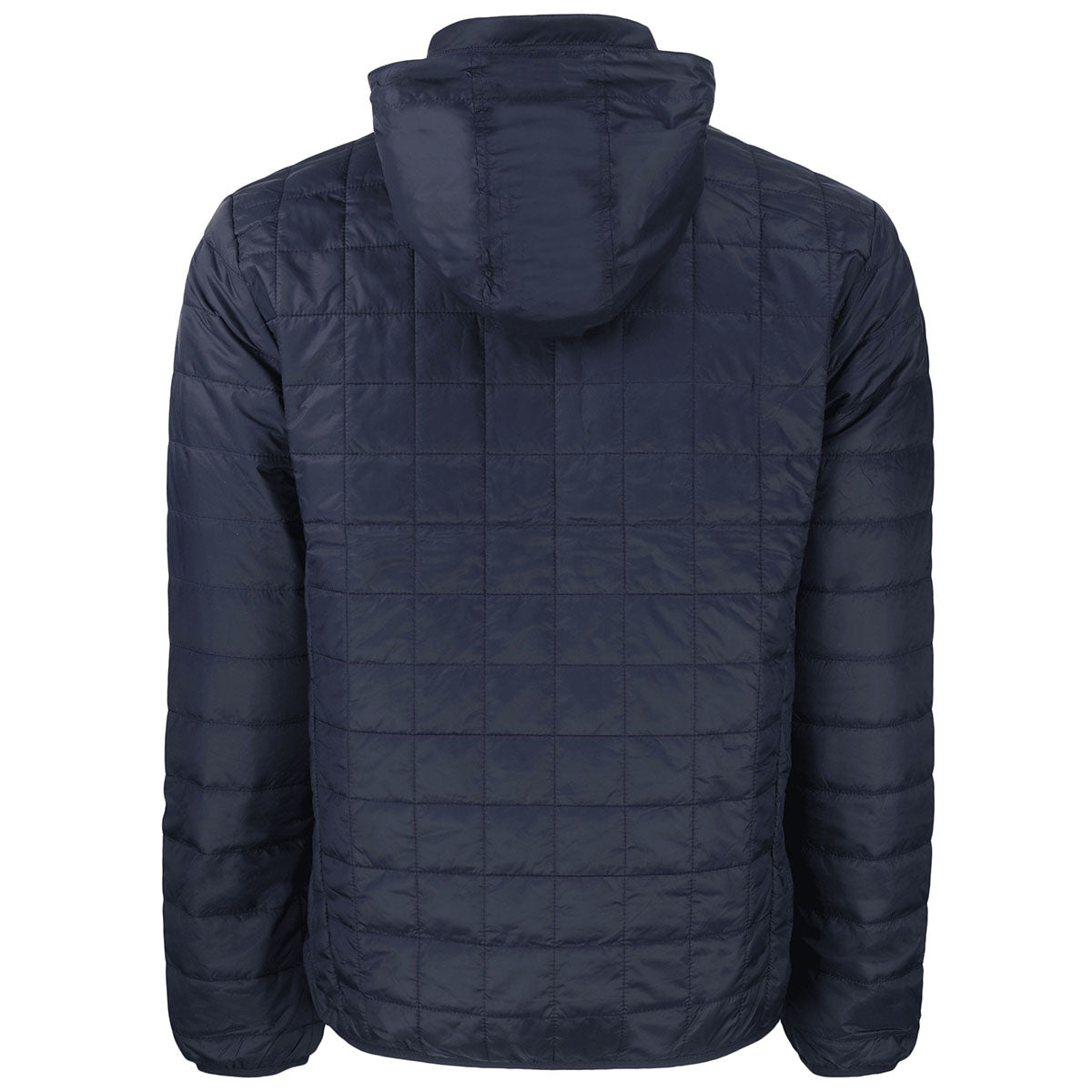 Cutter & Buck Men's Stylish Dark Navy/Silver Rainier Jacket - Your Perfect Cold-Weather Companion