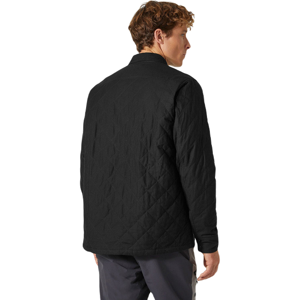 Helly Hansen Men's Ebony Isfjord Insulated Shacket - A Must - Have for Men on the Go