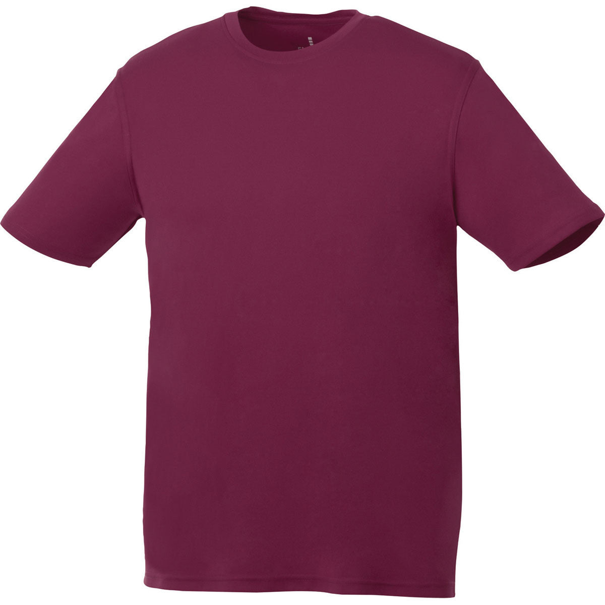 Elevate Men's Maroon Omi Short Sleeve Tech T-Shirt - A Must-Have for Brand Expansion