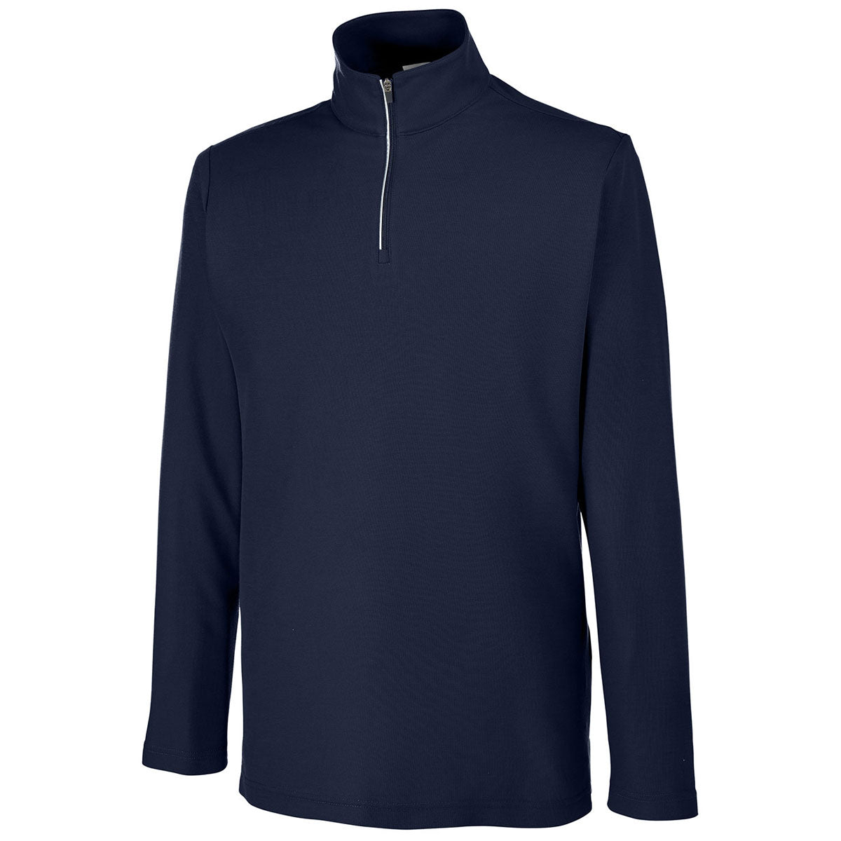 Core 365 Men's Classic Navy Fusion ChromaSoft Pique Quarter-Zip - The Ultimate Work and Play Top