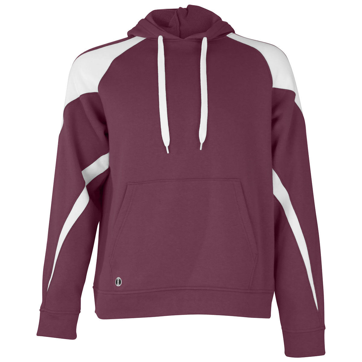 Holloway Men's Stunning Maroon/White Prospect Hoodie