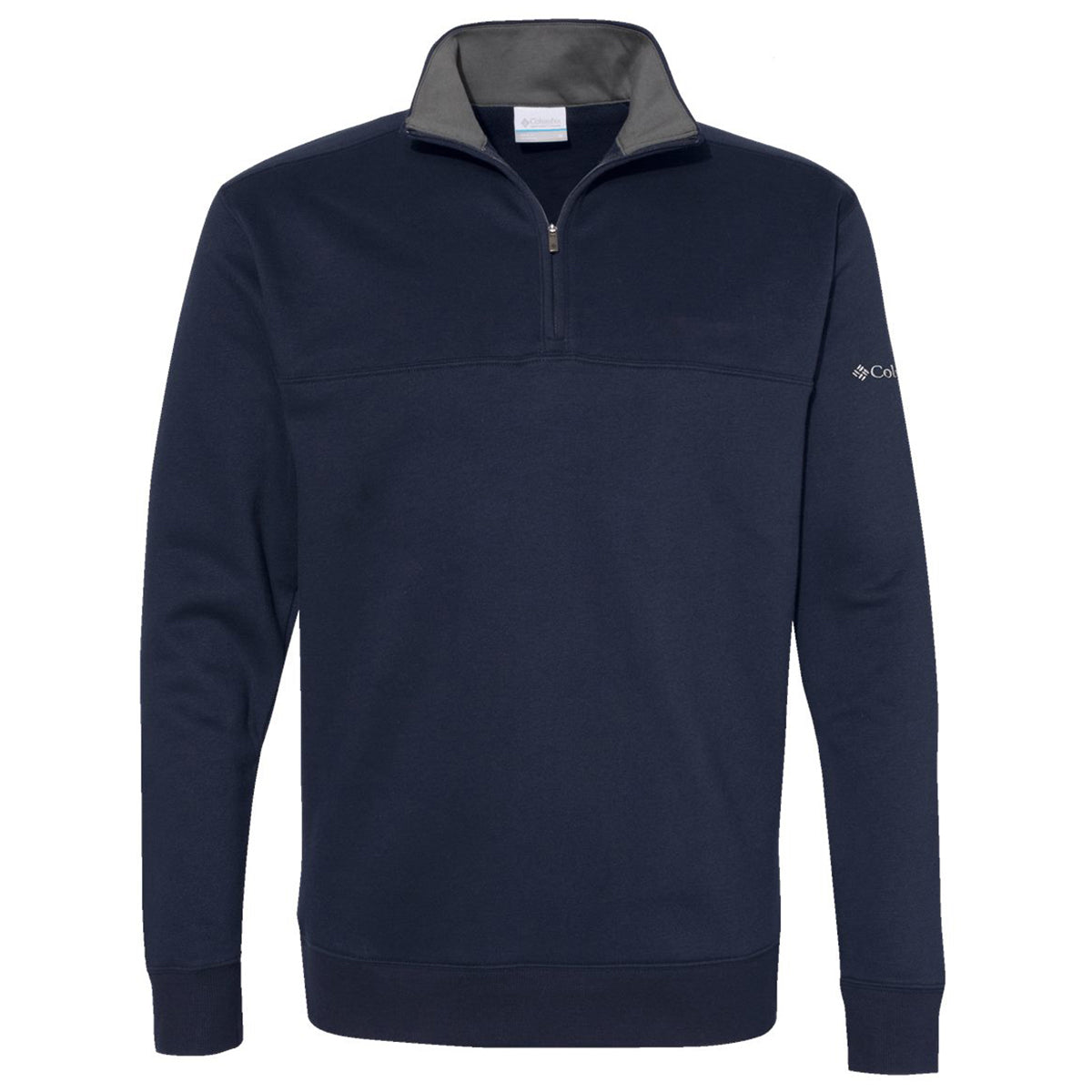Columbia Men's Collegiate Navy Hart Mountain II Half-Zip Pullover - A Must-Have for Men!