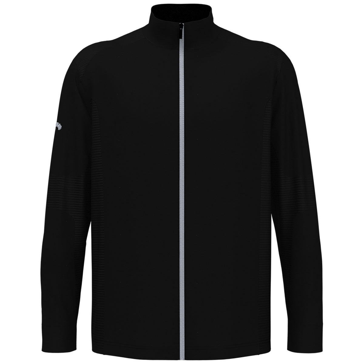 Callaway Men's Stylish Black Full Zip Ottoman Jacket
