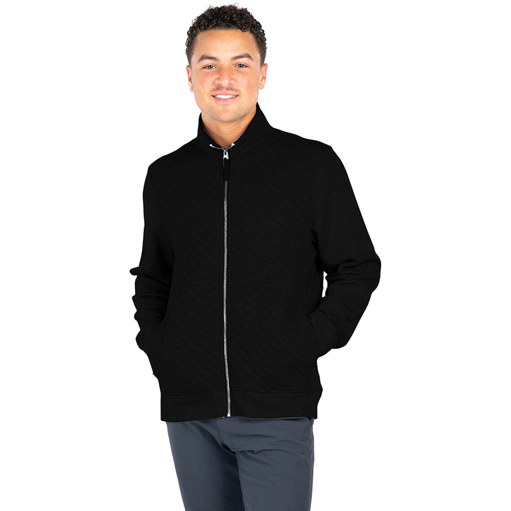 Charles River Men's Stylish Black Franconia Quilted Jacket