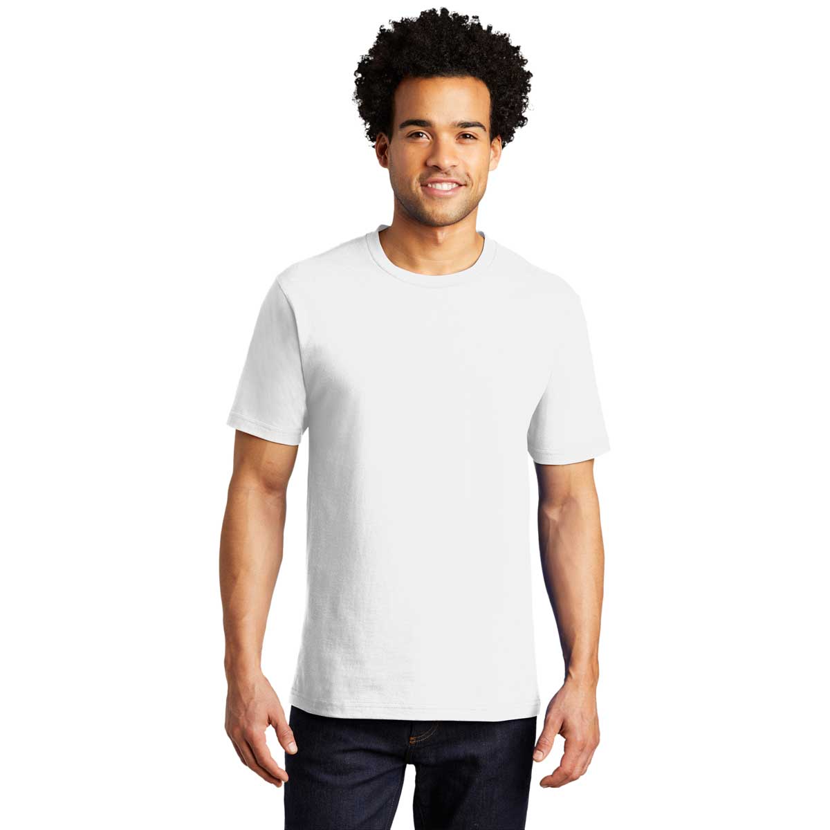 Port & Company White Bouncer Tee: The Ultimate Customizable Tee