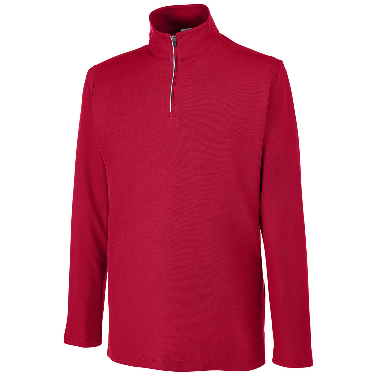 Core 365 Men's Stunning Red Fusion ChromaSoft Pique Quarter-Zip - A Must-Have!