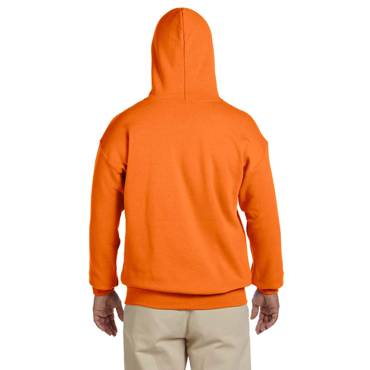 Gildan Unisex Safety Orange Heavy Blend 50/50 Hoodie - The Ultimate Team Essential