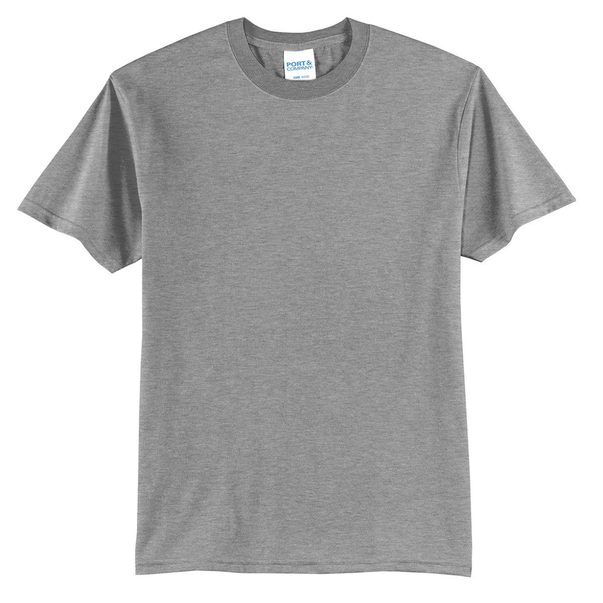 Port & Company Men's Athletic Tall Core Blend Heather Tee - The Ideal Branded Apparel