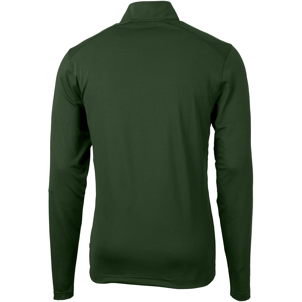 Cutter & Buck Men's Hunter Virtue Eco Pique Recycled Quarter Zip Pullover - A Sustainable Style Essential