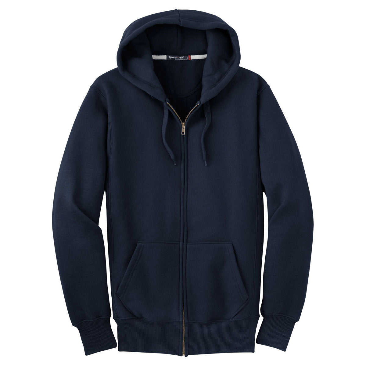 Sport-Tek Men's True Navy Super Heavyweight Full-Zip Hoodie: The Ultimate Layering Essential