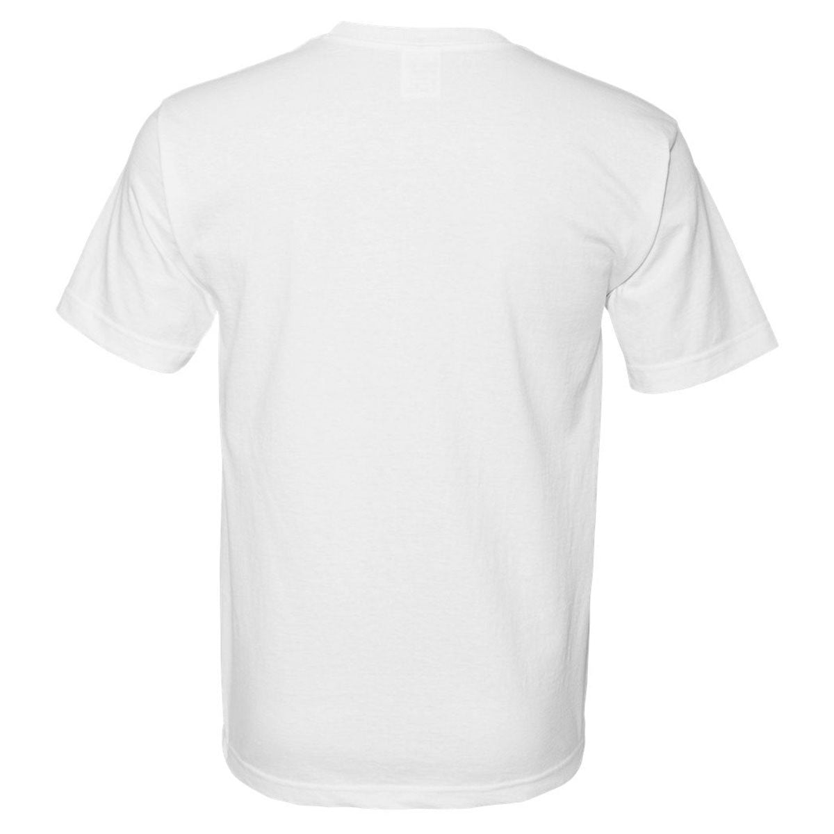 Bayside Men's USA-Made 100% Cotton Short Sleeve T-Shirt: White and Colorful Options
