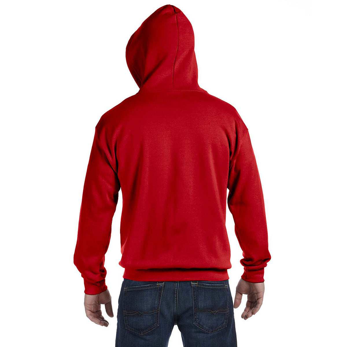 Gildan Unisex Red Heavy Blend 50/50 Full Zip Hoodie - The Ultimate Corporate Giveaway