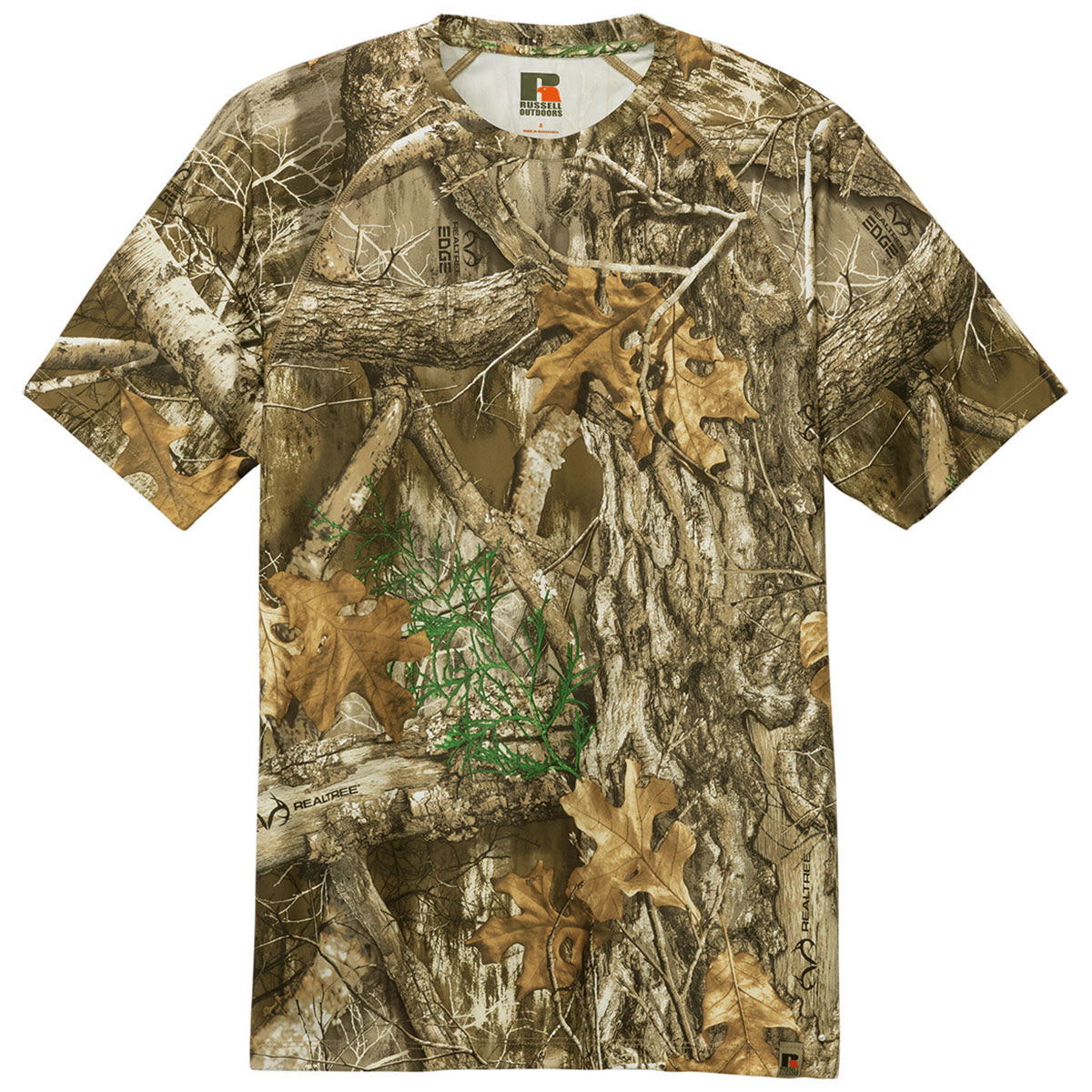 Russell Outdoors Men's Realtree Edge Performance Tee - The Ultimate Outdoor Essential