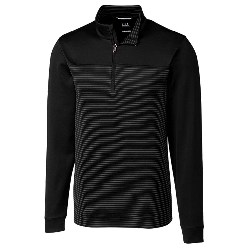 Cutter & Buck Men's Stylish DryTec Traverse Stripe Half-Zip