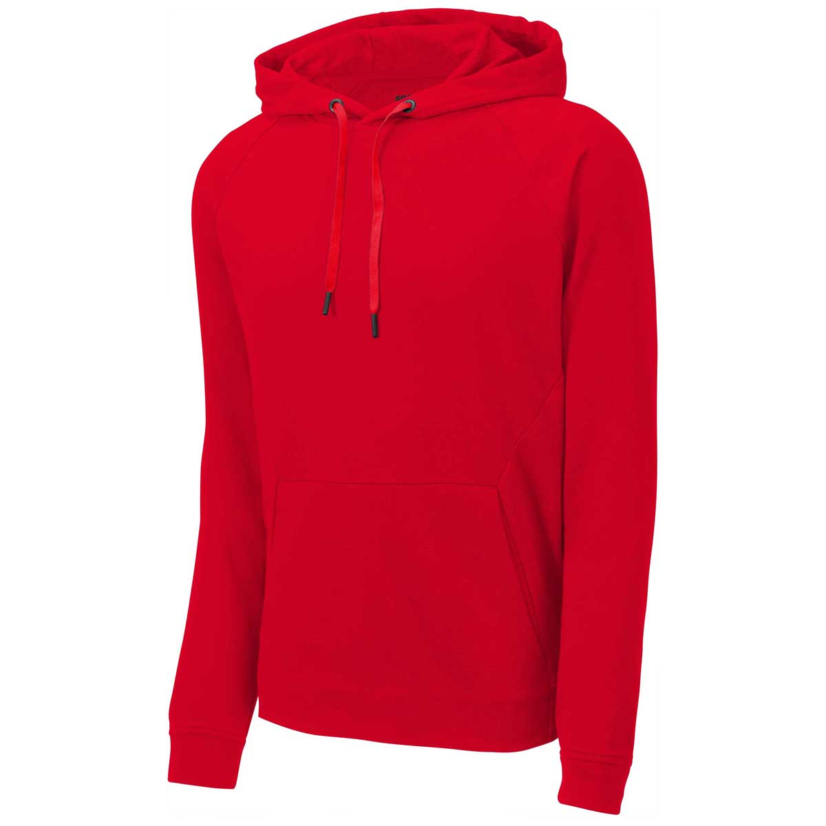 Sport-Tek Men's Stunning True Red Lightweight French Terry Pullover Hoodie