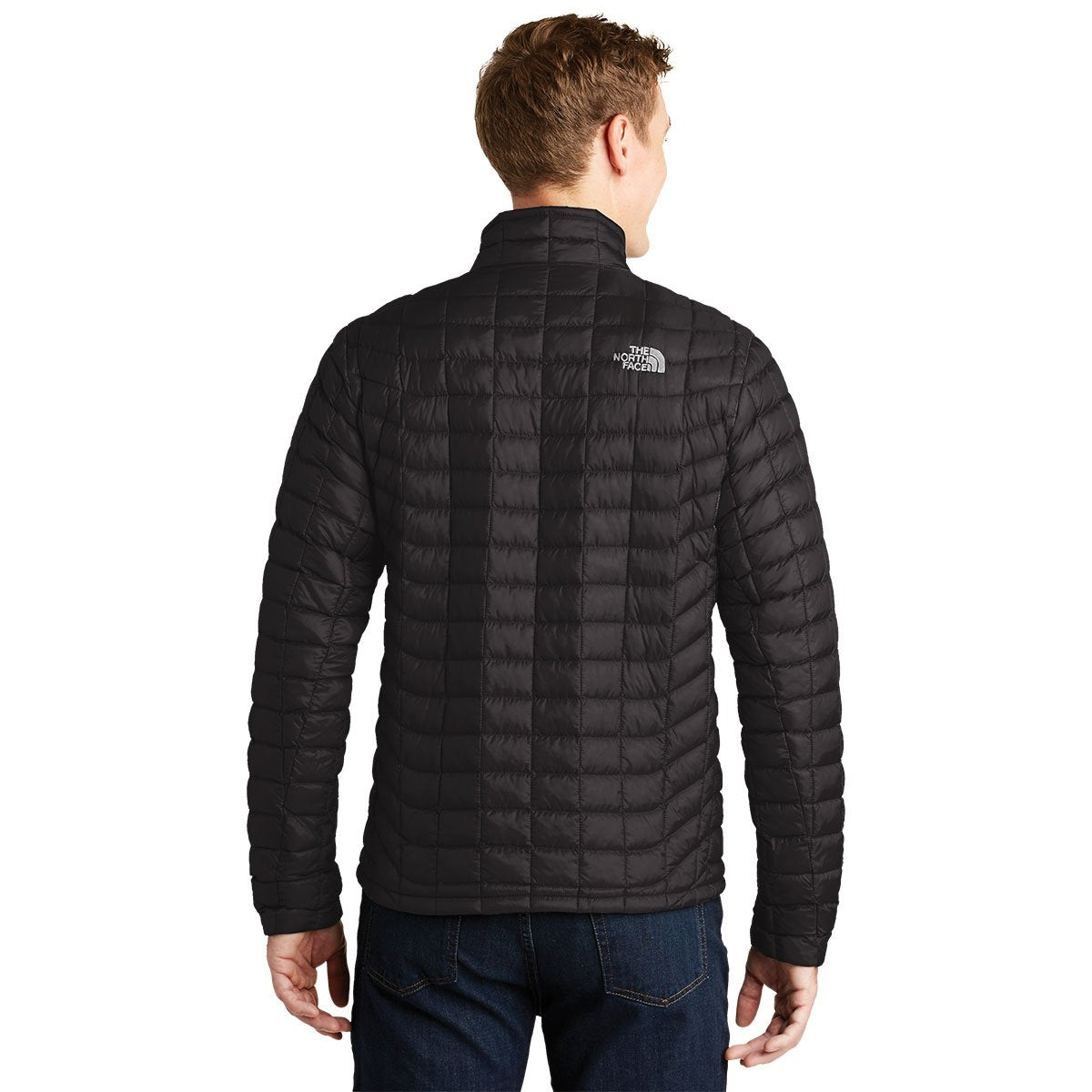The North Face Men's Matte Black Thermoball Trekker Jacket - Make a Statement!