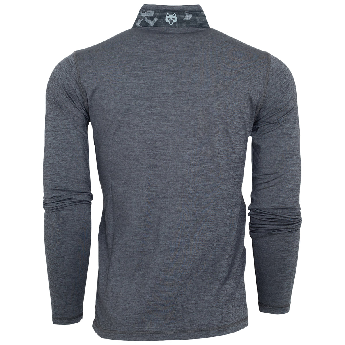 Greyson Men's Stylish Dark Grey Heather Guide Sport Quarter Zip