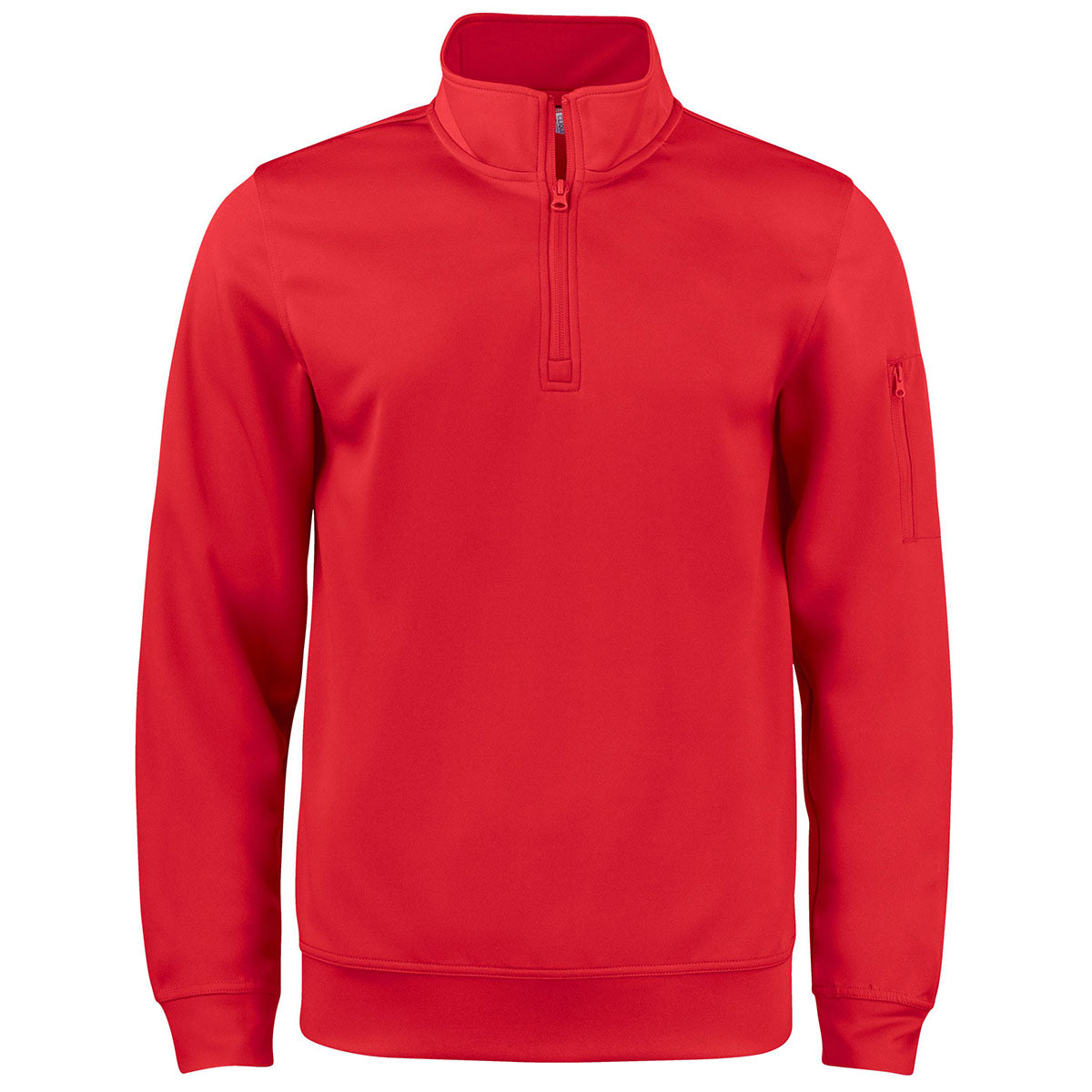 Clique Men's Striking Red Lift Performance Quarter Zip