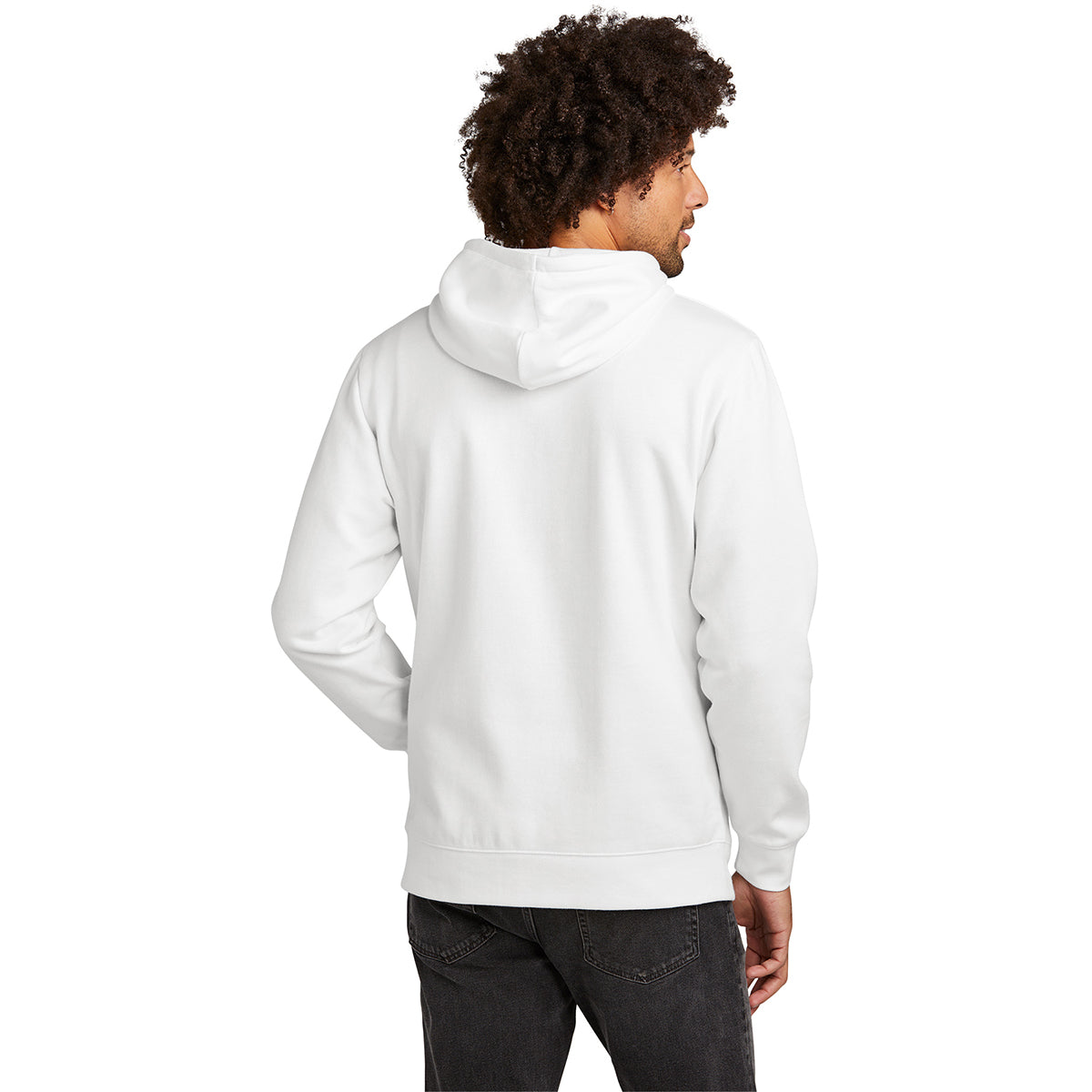New Era Men's Stunning White Comeback Fleece Pullover Hoodie - Must-Have!