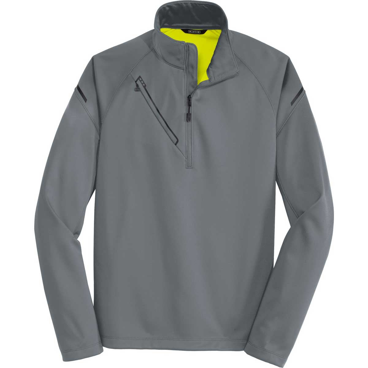 OGIO Men's Torque II Jacket - Diesel Grey & Nitro Yellow