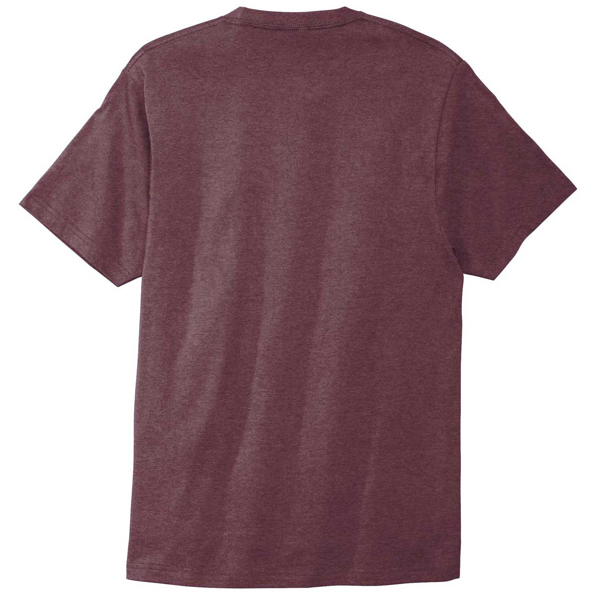 Port & Company Heather Athletic Maroon Bouncer Tee - The Ultimate Screen - Printable Comfort Tee