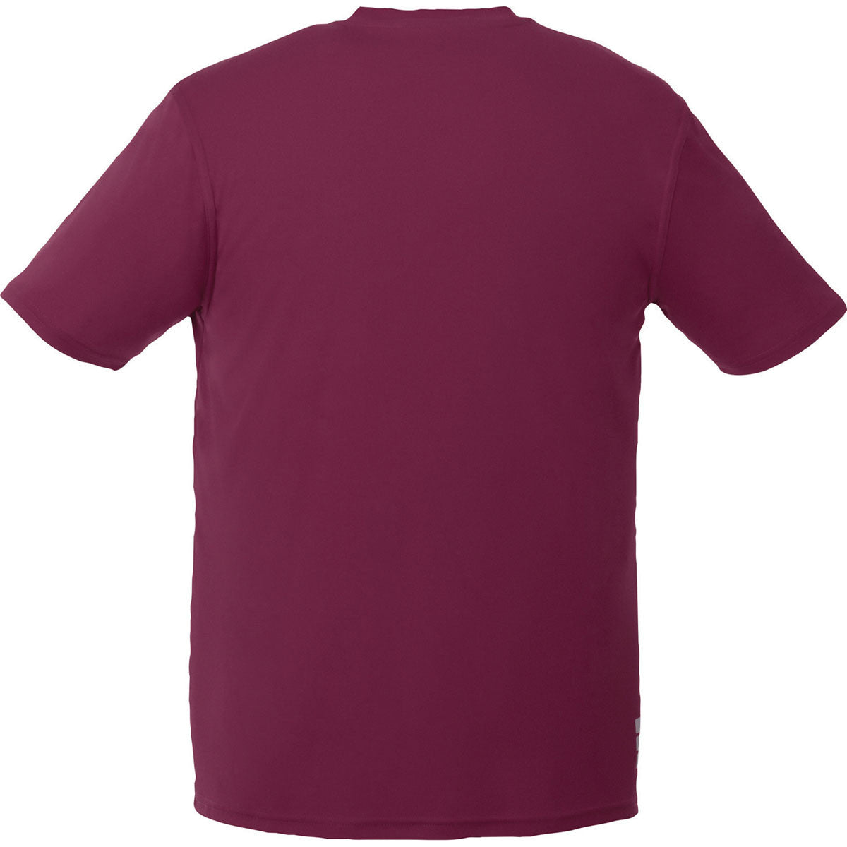 Elevate Men's Maroon Omi Short Sleeve Tech T-Shirt - A Must-Have for Brand Expansion
