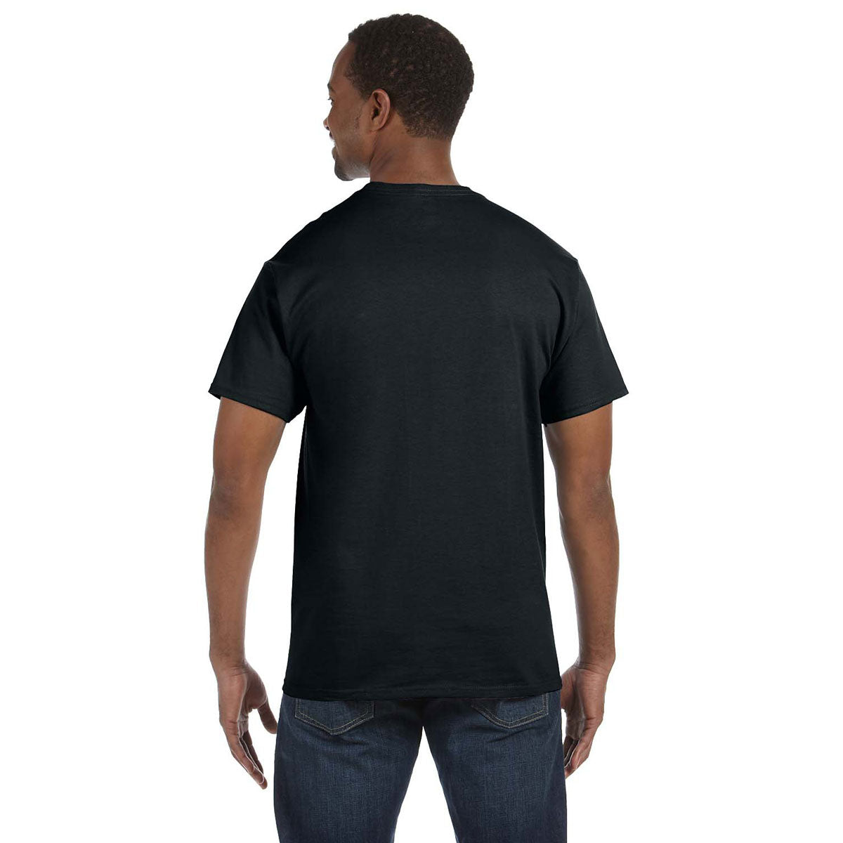 Jerzees Men's Black 5.6 Oz Dri-Power Active T-Shirt - The Ultimate Gym Essential