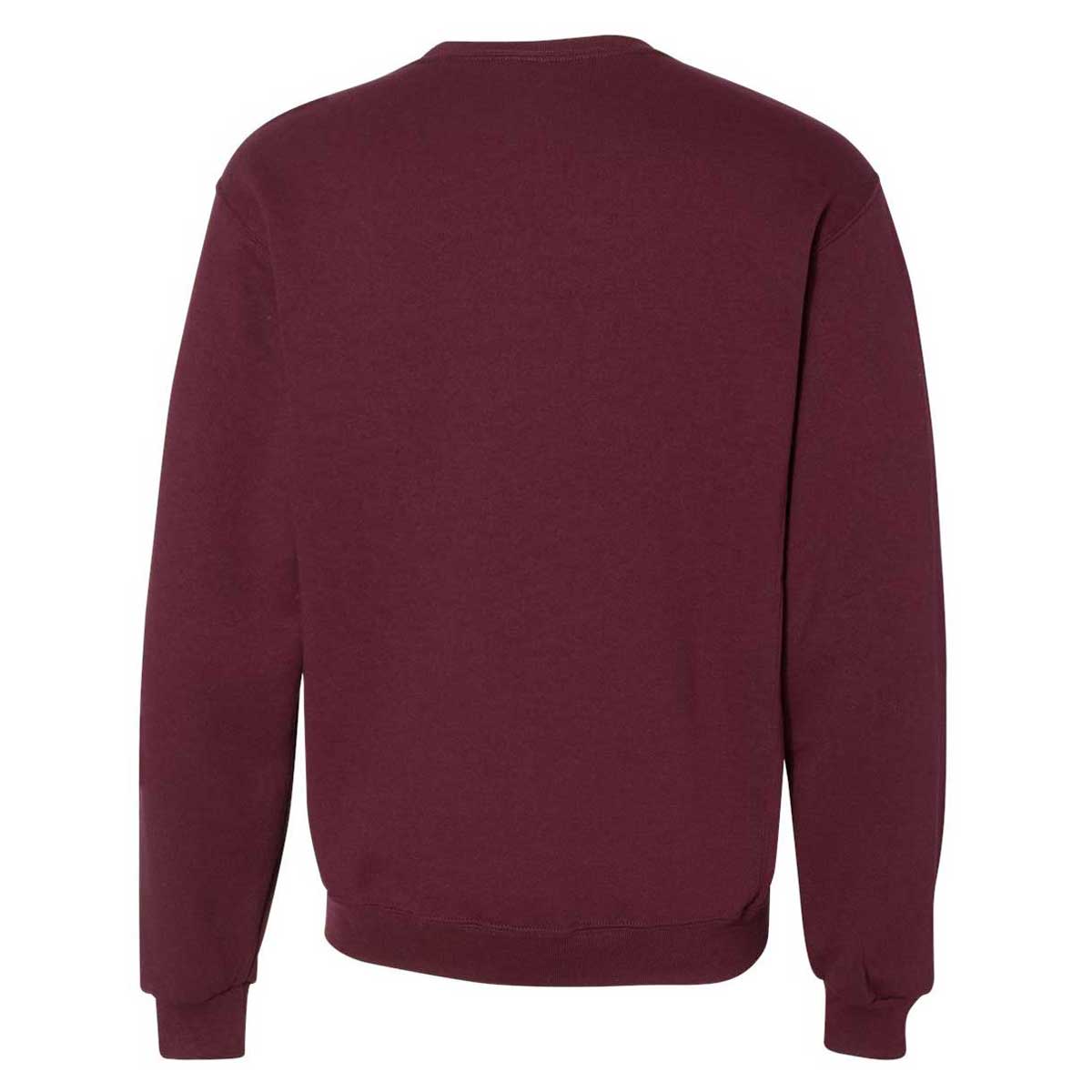 Russell Athletic Men's Maroon Dri Power Crewneck Sweatshirt - Ideal for All Occasions